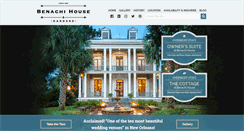 Desktop Screenshot of benachihouse.com